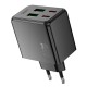 Мережевий зарядний пристрій HOCO CS18A Ocean charger 45W Black