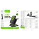 Повербанк портативний акумулятор Power bank Hoco J149 Victory MagSafe магнітний 3in1 20W 5000 mAh Black