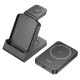 Повербанк портативний акумулятор Power bank Hoco J149 Victory MagSafe магнітний 3in1 20W 5000 mAh Black