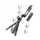 Монопод-трипод Monopod Tripod CH L15 1.11m Black