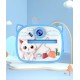 Дитячий фотоапарат моментального друку Print Camera AM-300 Cat Blue