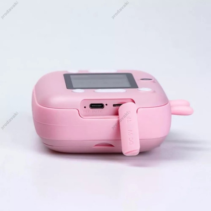 Дитячий фотоапарат моментального друку Print Camera S1 Pink