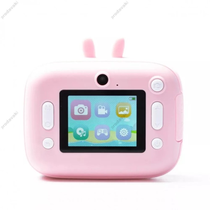 Дитячий фотоапарат моментального друку Print Camera S1 Pink