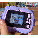 Дитячий фотоапарат моментального друку Print Camera AM-300 Cat Purple
