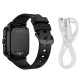 Дитячий смарт-годинник HOCO Y104 4G children phone-watch GPS/WiFi Black