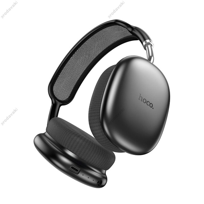 Бездротові Bluetooth навушники Hoco W55 Plus Happiness ANC noise reduction BT headphones Grey