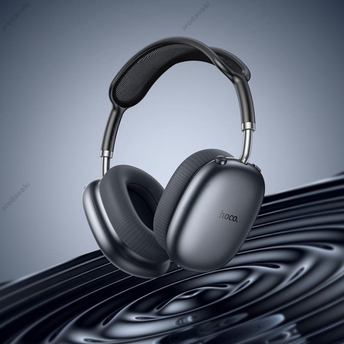 Бездротові Bluetooth навушники Hoco W55 Plus Happiness ANC noise reduction BT headphones Grey