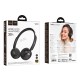 Бездротові Bluetooth навушники Hoco W62 Verso retro headphones BT 5.4 Black 
