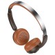 Бездротові Bluetooth навушники Hoco W62 Verso retro headphones BT 5.4 Brown