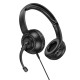 Дротові навушники HOCO W112 Pure headphones Omnidirectional microphone Black