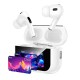 Бездротові Bluetooth навушники HOCO EW79 Bright true wireless ANC touch screen BT 5.4 White