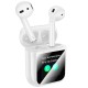 Бездротові Bluetooth навушники HOCO EW80 Magnificent true wireless touch screen BT 5.4 White