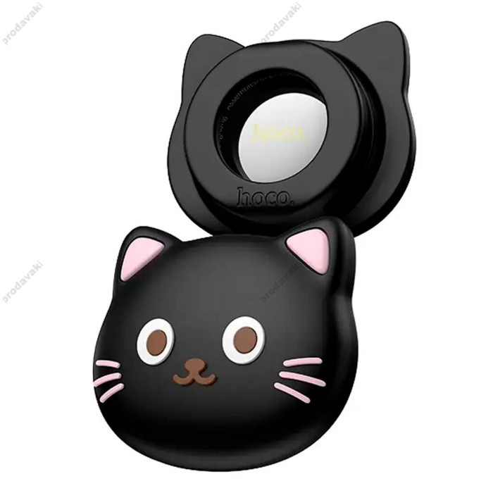 Пошуковий трекер HOCO E91D Tiger smart anti-lost device cat collar type iOS Black