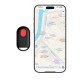 Пошуковий трекер HOCO E95 Tiger intelligent positioning anti-lost device iOS Black