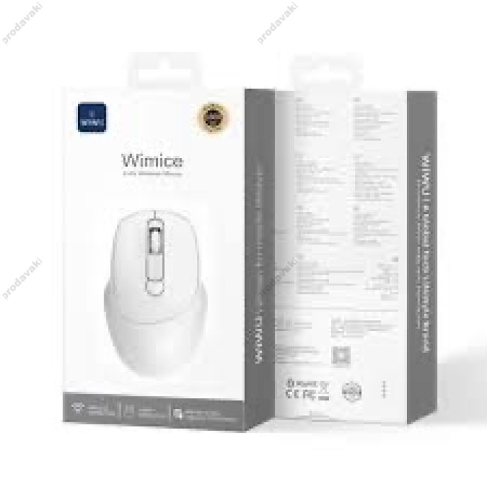 Комп'ютерна мишка WiWU WM113 2.4G Wireless Office Mouse White