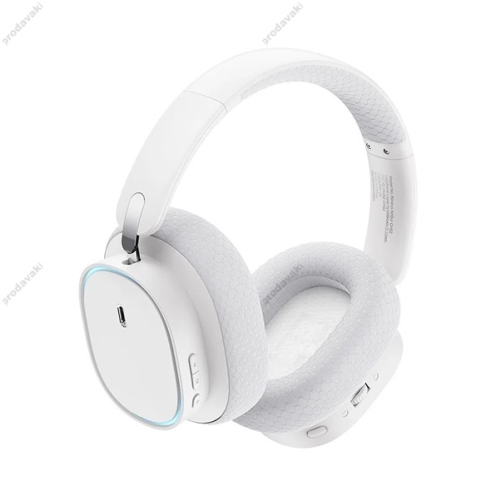 Бездротові Bluetooth навушники Baseus AeQur GH02 Gaming Wireless Headphones White A00050800211-00