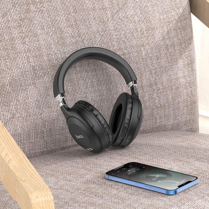Бездротові Bluetooth навушники HOCO W32 Sound magic wireless BT 5.0 Black