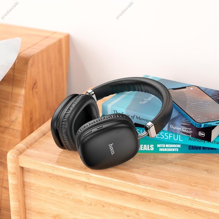 Бездротові Bluetooth навушники Hoco W35 wireless headphones BT 5.3 Black