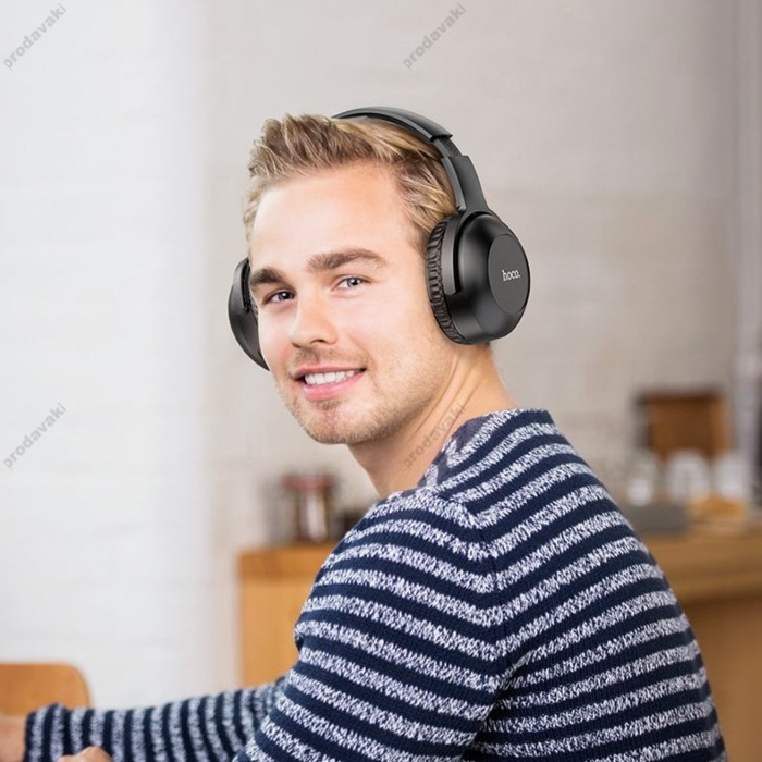 Бездротові Bluetooth навушники Hoco W33 Art sount BT 5.0 Black