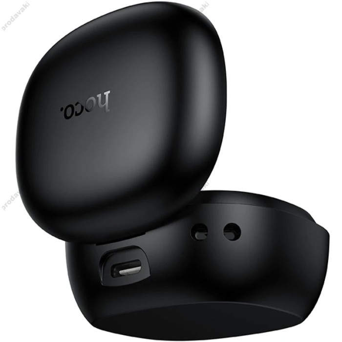 Бездротові Bluetooth навушники HOCO EQ100 Intelligent AI translation headset (App) BT 5.4 Black