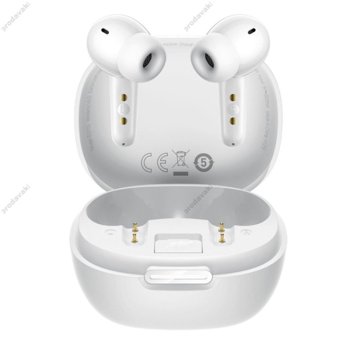 Бездротові Bluetooth навушники HOCO EQ100 Intelligent AI translation headset (App) BT 5.4 White