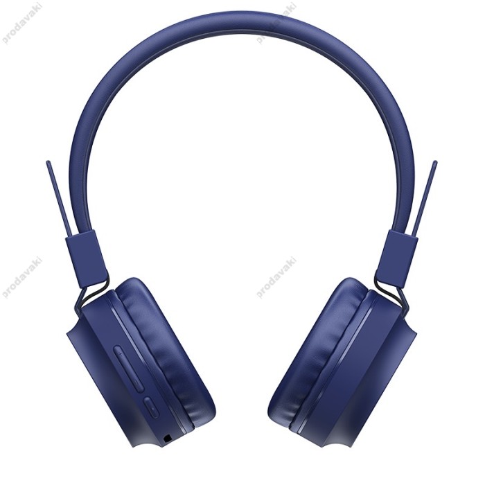 Бездротові Bluetooth навушники HOCO W25 Promise ws headphones Blue