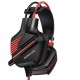 Дротові навушники BOROFONE BO101 Racing GAMING with mic Black-red