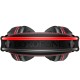 Дротові навушники BOROFONE BO101 Racing GAMING with mic Black-red