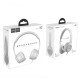 Дротові навушники HOCO W21 Graceful charm wire control headphones Grey