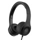 Дротові навушники HOCO W21 Graceful charm wire control headphones Black