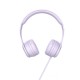 Дротові навушники HOCO W21 Graceful charm wire control headphones Purple