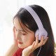 Дротові навушники HOCO W21 Graceful charm wire control headphones Purple