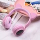 Бездротові Bluetooth навушники HOCO W27 Cheerful Cat ear Wireless headphones Pink