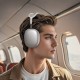 Бездротові Bluetooth навушники Hoco W58 ANC headphones BT5.4 Silver