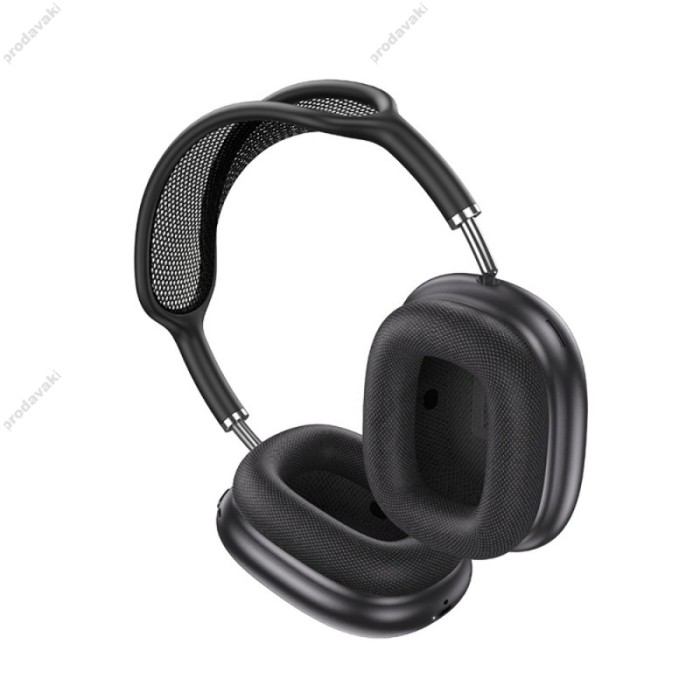 Бездротові Bluetooth навушники Hoco W58 ANC headphones BT5.4 Grey