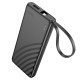 Повербанк портативний акумулятор Power bank HOCO J129 Nature (Lightning) 5000 mAh Black