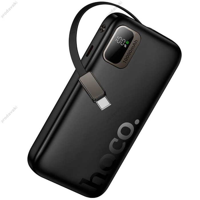 Повербанк портативний акумулятор Power bank HOCO Q51 Key 20W 10000 mAh Black