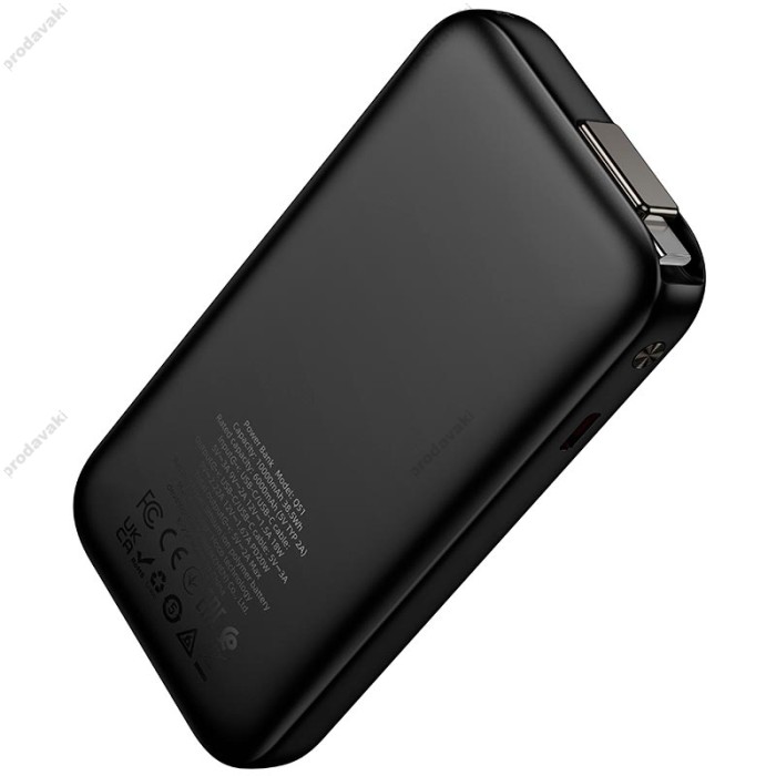 Повербанк портативний акумулятор Power bank HOCO Q51 Key 20W 10000 mAh Black