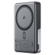 Повербанк портативний акумулятор Power bank Acefast M17 fast charging MagSafe магнітний 22.5W 10000 mAh Black