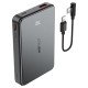 Повербанк портативний акумулятор Power bank Acefast M31 fast charging MagSafe магнітний 22.5W 10000 mAh Black