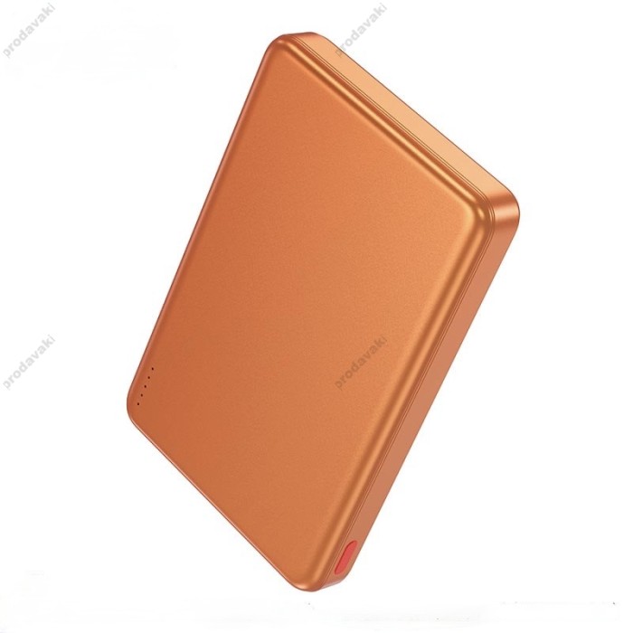 Повербанк портативний акумулятор Power bank Hoco Q26A Joy MagSafe магнітний 20W 10000 mAh Orange