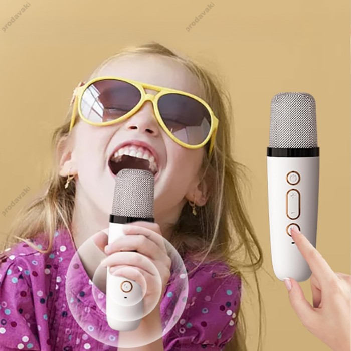Портативна колонка Bluetooth CH XM-X66 мікрофон 1 шт 5W White