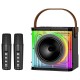 Портативна колонка Bluetooth CH CL-227 мікрофон 2 шт 10W Black