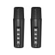 Портативна колонка Bluetooth CH CL-227 мікрофон 2 шт 10W Black