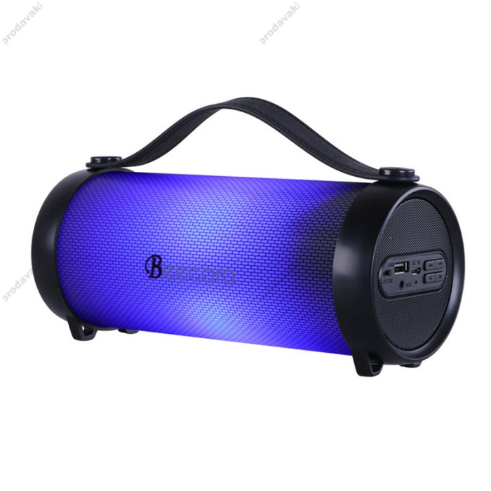 Портативна колонка Bluetooth Beecaro RX33D with RGB Light 7.5W Black