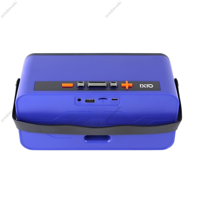 Портативна колонка Bluetooth CH QiXi SK-2065 мікрофон 2 шт 30W Blue