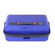 Портативна колонка Bluetooth CH QiXi SK-2065 мікрофон 2 шт 30W Blue
