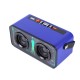 Портативна колонка Bluetooth CH QiXi SK-2065 мікрофон 2 шт 30W Blue