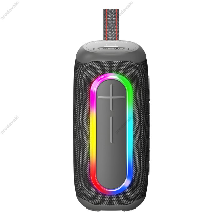 Портативна колонка Bluetooth Hopestar P60 Led 20W Grey