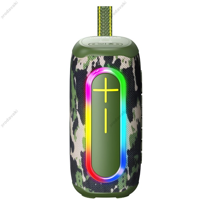 Портативна колонка Bluetooth Hopestar P60 Led 20W Army green